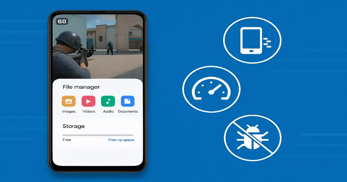 Fix Android Phone Lag, Boost Gaming FPS & Clean Storage – Complete Guide